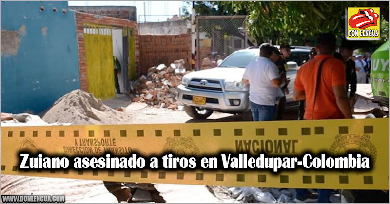 Zuiano asesinado a tiros en Valledupar-Colombia