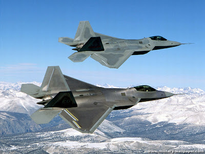 F-22 Raptor Military Jet Fighter Wallpaper