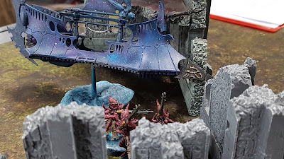 Warhammer battle report - Warhammer 40k - 9th Edition - Space Wolves vs Drukhari - 1500pts - Open Play