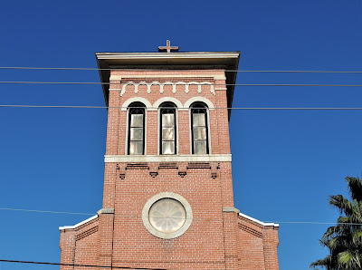 Church Tower - Our Lady of Guadalupe Catholic Church in the East End 