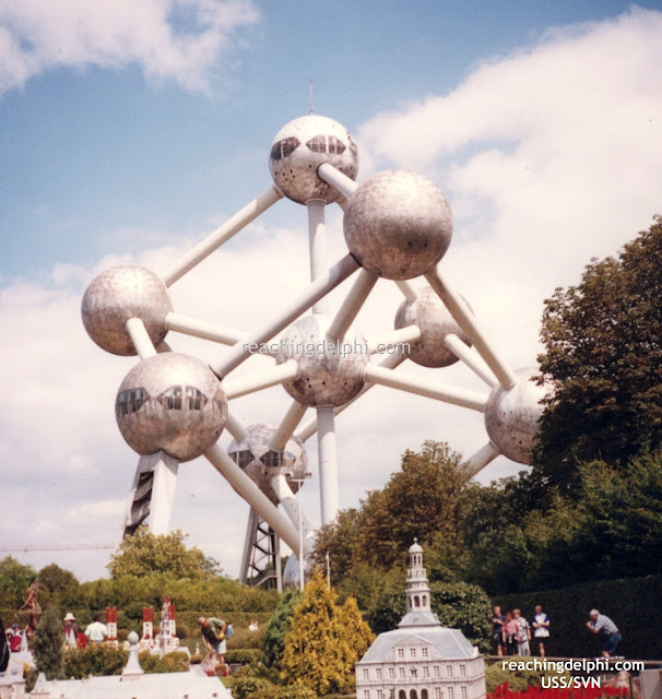 Atomium in Belgium