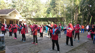 Jalan Sehat dan Senam Masal Pedukuhan Gumulan