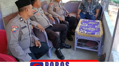 Tim Da'i Polri Gelar Silaturahmi dengan Tokoh Masyarakat Bpk. Hamdan untuk Jaga Kamtibmas.