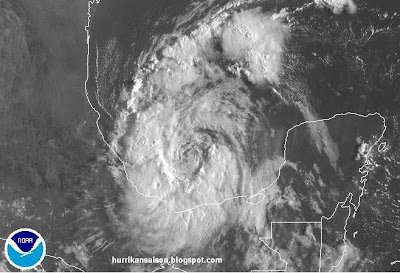 Tropischer Sturm NATE bedroht Veracruz, Mexiko, Nate, Veracruz, Sturmwarnung, Mexiko, Golf von Mexiko, Verlauf, Vorhersage Forecast Prognose, September, aktuell, 2011, Hurrikansaison 2011