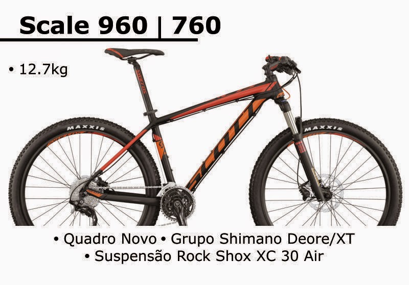  Bicicleta Scott Scale 760 2015