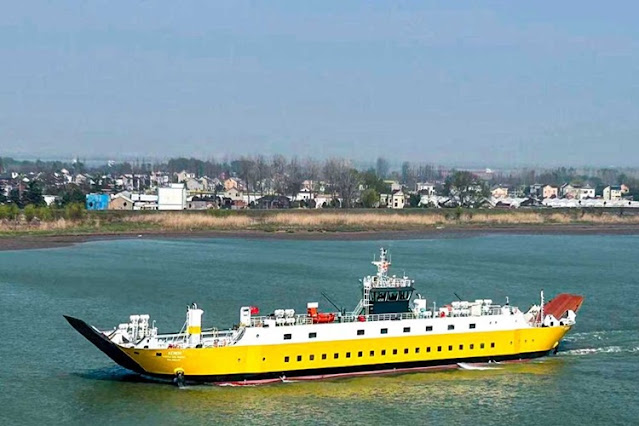 Nuevo ferry de Tabsa para el cruce de Primera Angostura
