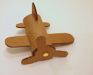 Cara Membuat Pesawat Mainan Dari Kertas Kardus Bekas