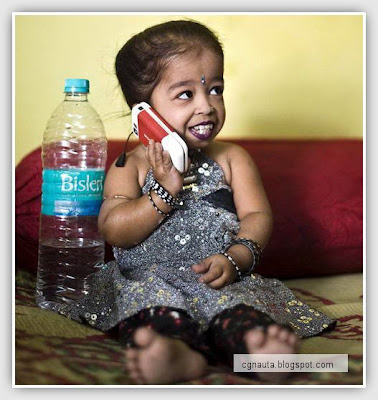 La mujer más pequeña del mundo: Jyoti Amge