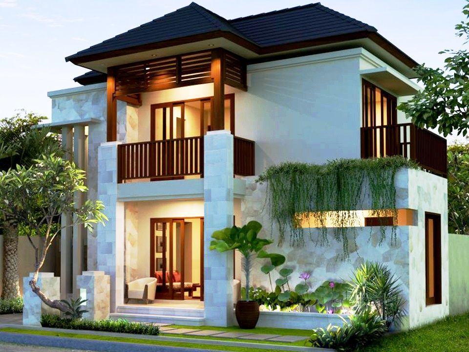  75 model  desain rumah minimalis 2 lantai  sederhana 