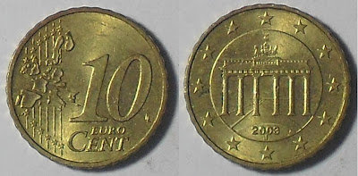 germany euro 10 cent 2003