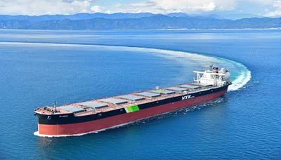 NYK, prima nave portarinfuse Capesize alimentata a GNL del Giappone