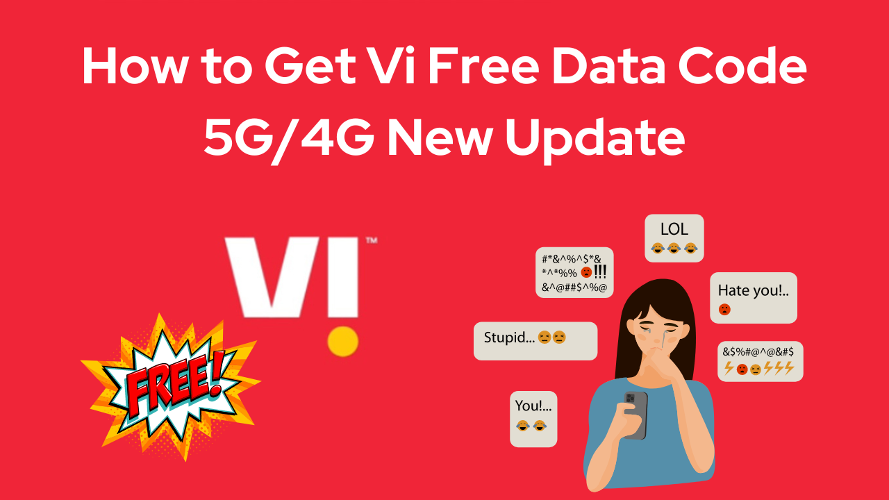How to Get Vi Free Data Code