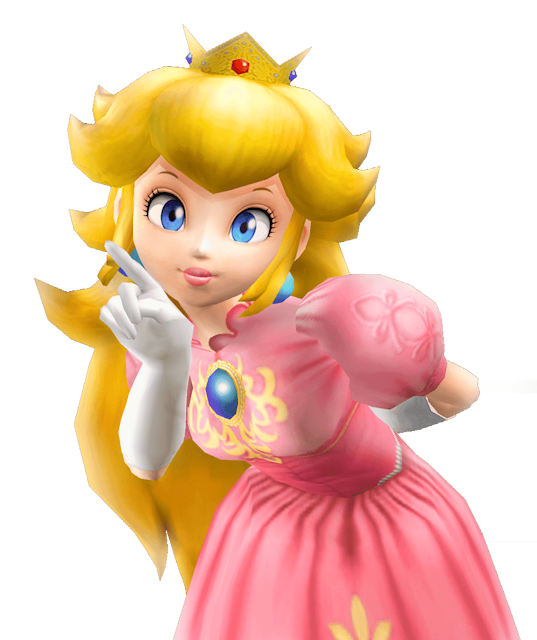 Imágenes de La Princesa Peach en png con fondo transparente