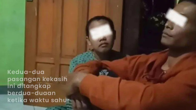 [VIDEO] Suami tangkap isteri berkhalwat dengan rakan ketika pulang sahur