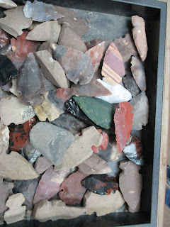 Colorful Collection of Arrowheads