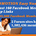 Facebook Member Groups links having 3,383,900 members and Forums having 1,382,436 members