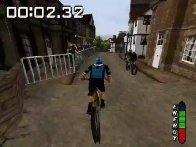 game downhill mountain bike racing ps1