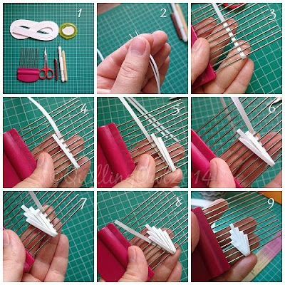 how to do quilling art at home