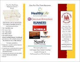 Run For The Pines Brochure/Entry Blank