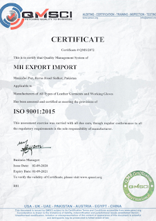 MH CE Iso Certificate