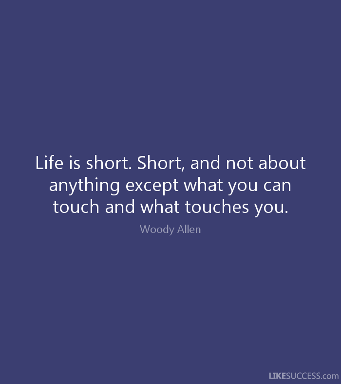 Short Quotes About Life Success