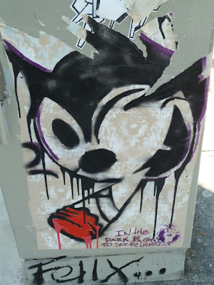 Graffiti Cartoon Characters Felix The Cat