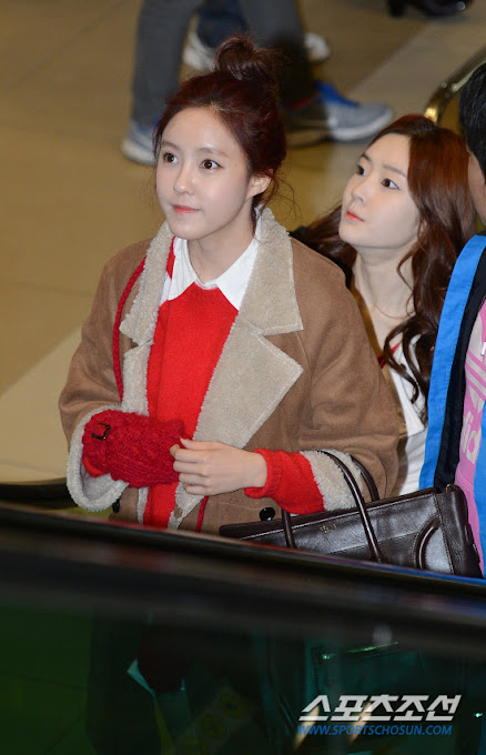 Foto T-ara di Bandara Gimpo Menuju Jepang