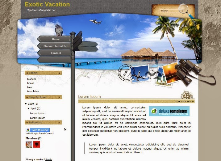 Exotic Vacation