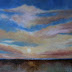 Sunset on Beach, Seascape Paintings by Arizona Artist Amy Whitehouse