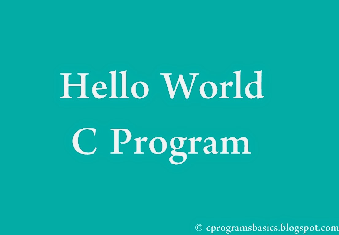 hello-world-c-program