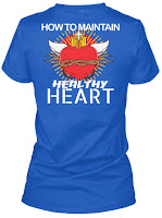 women healthy heart Tshirt