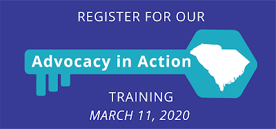 Register for our Advocacy in Action Training 03 11 2020 banner ad