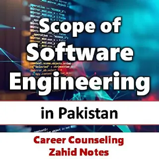 scope of software engineering in pakistan best fields