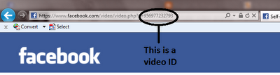 Facebook Video ID