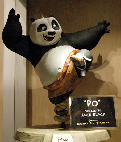 kung fu panda maquette