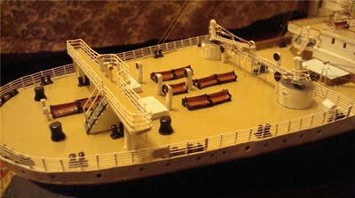 Amazing Titanic Model Made Of Paper 