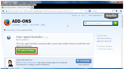 Add-Ons Mozilla Firefox 