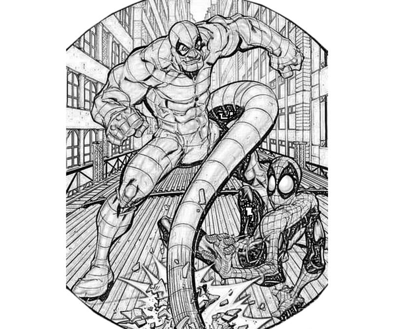 printable-the-amazing-spider-man-scorpion-sketch_coloring-pages