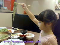 L using chopsticks