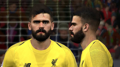 PES 2017 Faces Alisson Becker by BenHussam