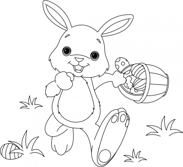 Top 10 Smart Rabbit Pet Coloring Pages | Free printable coloring