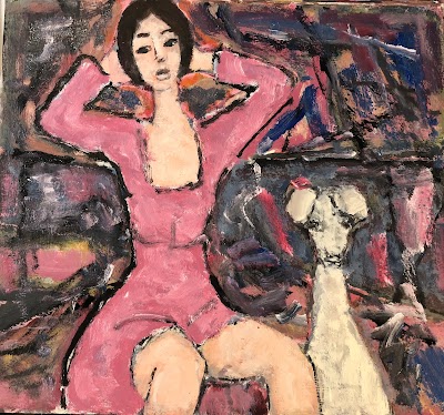 panna Ola z Larą  płyta HDS  90x100cm