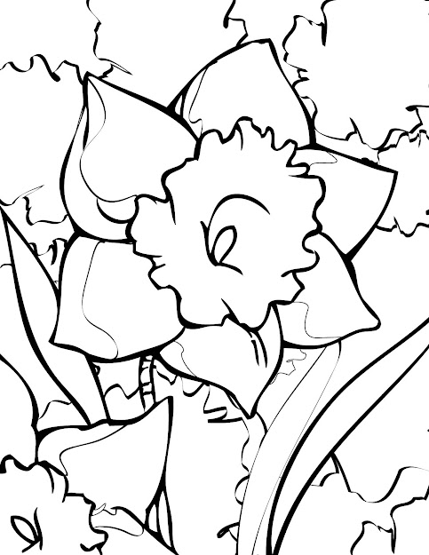 Cool Plant Coloring Pages 