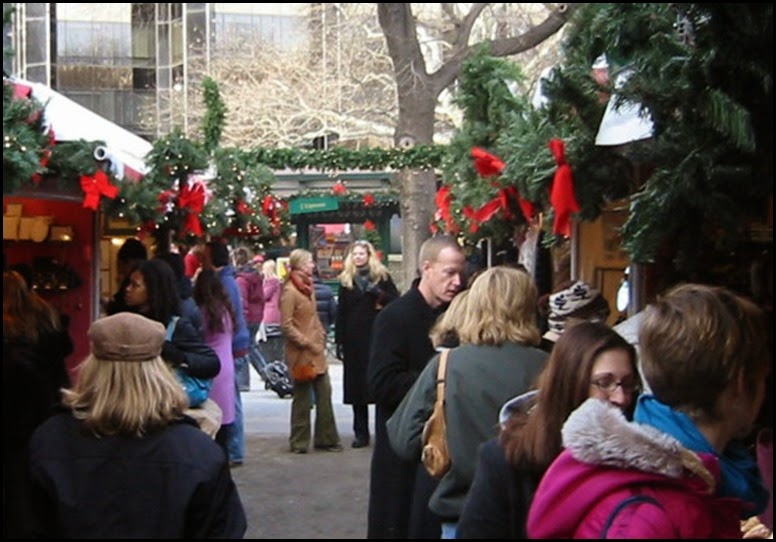 Columbus Circle Holiday market