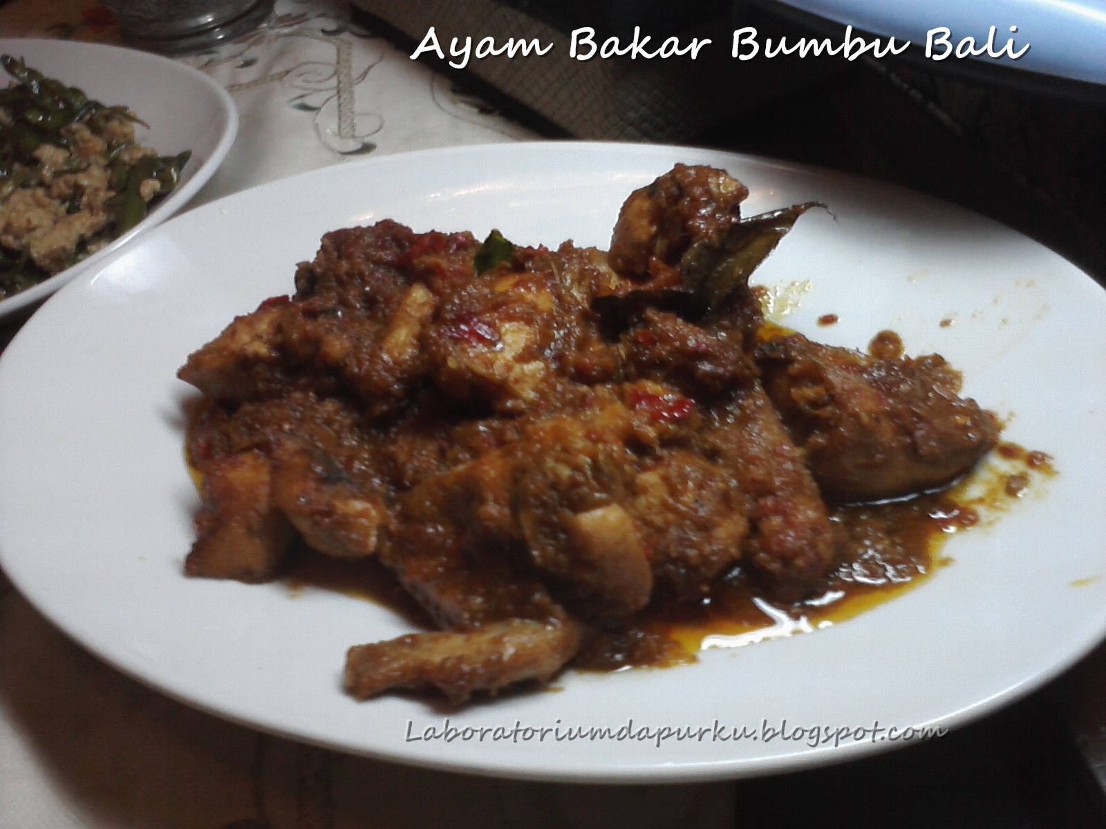 Dapur Meidina Ayam  Bakar  Bumbu  Bali 