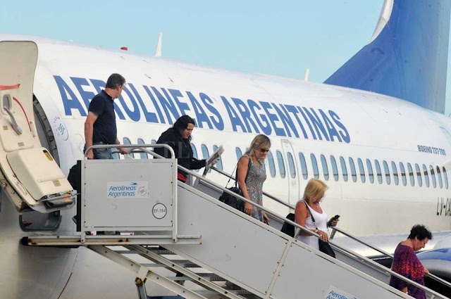 Regresaron más de cinco mil pasajeros repatriados por Aerolíneas Argentinas