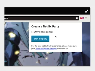 Share movies and videos on Netflix with friends