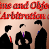 Aims and Objects of Arbitration Act