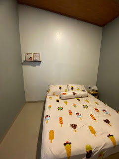 Bedroom atau tempat tidur homestay pangandaran minitown