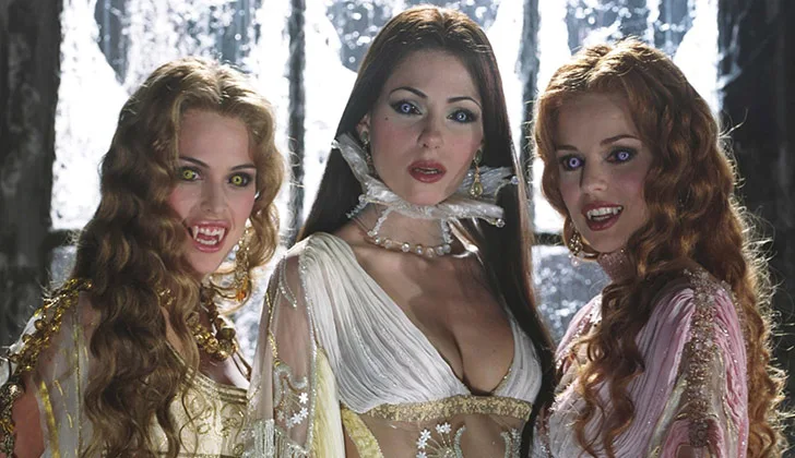 As noivas de Drácula no filme 'Van Helsing: O Caçador de Monstros'